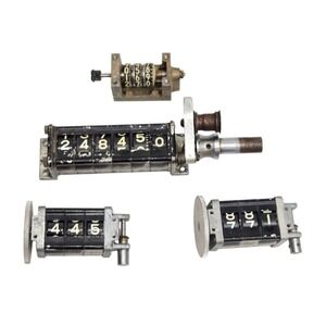 VTG Veeder-Root 6-Digit Mechanical Tally Counter Industrial 3-Digit USAF VR M214